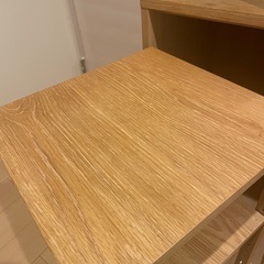 【77%OFF】無印　食器棚　カップボードの画像