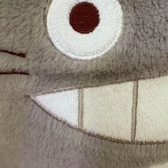 【New】　ジブリ となりのトトロ 大トトロ 低反発クッション　ぬいぐるみ 正規品の画像