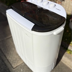 配送🉑【2022年製】サンコー 小型二槽式洗濯機 STTWAMN3の画像