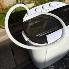 配送🉑【2022年製】サンコー 小型二槽式洗濯機 STTWAMN3の画像