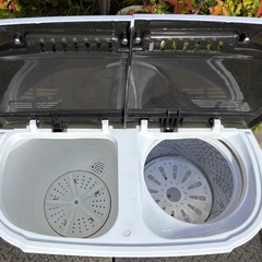 配送🉑【2022年製】サンコー 小型二槽式洗濯機 STTWAMN3の画像