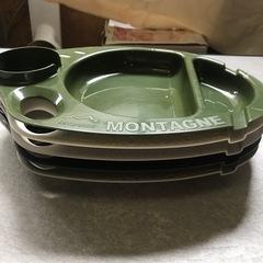 キャンプ用品　お皿プレート　美品の画像