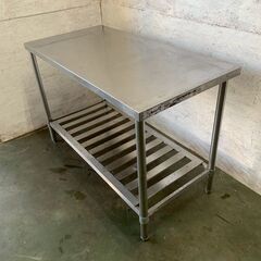 ステンレス製 作業台 W1200×D600×H800 厨房 厨房用品 店舗 店舗用品 飲食店 キッチン 業務用 台上作業台 A0821の画像