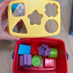 フィッシャープライス　はじめてのブロックの画像