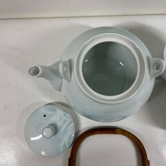 未使用 有田焼 肥前焼 清兵衛作 急須 湯呑5客セット 茶器 湯飲みの画像