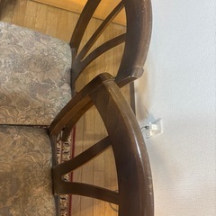 マルニ木工　ダイニングチェア2脚の画像