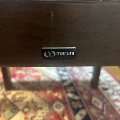 マルニ木工　ダイニングチェア2脚の画像