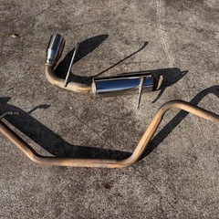 jb23ジムニー　社外マフラーの画像