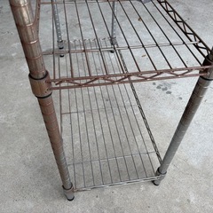 金属ラックの画像