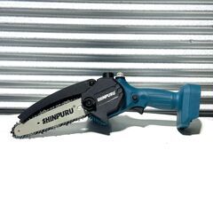 店頭引き渡し 中古 SHINPURU チェンソー ハンディチェーンソー 動作確認済み 工具の画像