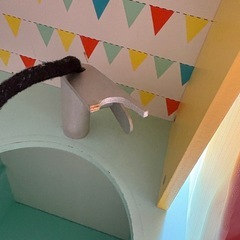 おしゃれな木製おままごとキッチン♪トイザらス限定＊IHコンロ光ります✨の画像