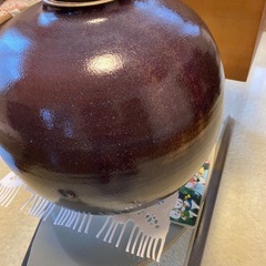 陶器　壺　鑑賞用の画像