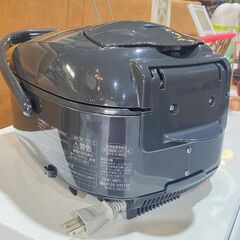 H11★高年式！★ZOJIRUSHI 象印 5.5合炊き IH炊飯ジャー 極め炊き NW-VJ10 2025年 ブラック 白米炊き分け 内底フラット お手入れ簡単の画像