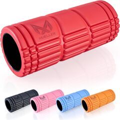 新品　MUELLER フォームローラー レッド 225kg耐荷重の画像