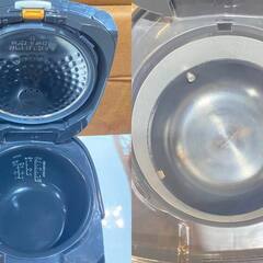 H11★高年式！★ZOJIRUSHI 象印 5.5合炊き IH炊飯ジャー 極め炊き NW-VJ10 2025年 ブラック 白米炊き分け 内底フラット お手入れ簡単の画像