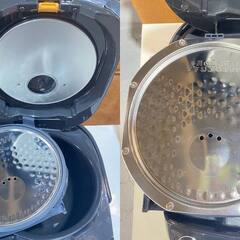 H11★高年式！★ZOJIRUSHI 象印 5.5合炊き IH炊飯ジャー 極め炊き NW-VJ10 2025年 ブラック 白米炊き分け 内底フラット お手入れ簡単の画像