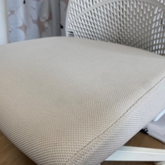 【美品】イトーキ　サリダ　ホワイト×サンドベージュ YL6-W-WHSBの画像