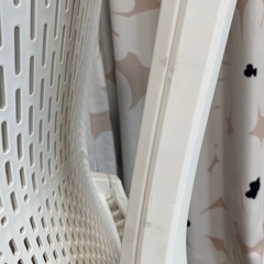 【美品】イトーキ　サリダ　ホワイト×サンドベージュ YL6-W-WHSBの画像