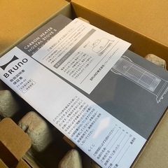 未使用！BRUNO カーボンヒーター NOSTAL STOVE S グレーの画像