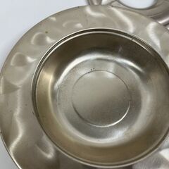 未使用 dia silver ダイヤシルバー 灰皿 一輪挿し 昭和レトロの画像