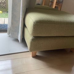ソファ　オットマン 足置き 足掛けの画像