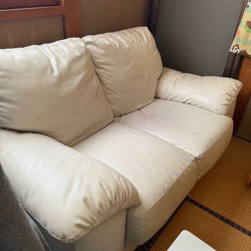 これは早い者勝ち！【中古品】ダブルソファ