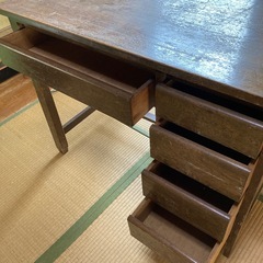 無料❗️古い昭和レトロ　アンティーク
机の画像