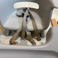 無料　Stokke(ストッケ) ベビーチェア　クッション付きの画像