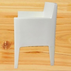 ドリアデ トイチェア ホワイトスタッキングチェア イタリア製 定価52800円
の画像