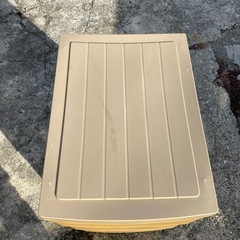 中古　収納ケース　3段　プラスチック　ケースの画像
