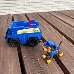 パウパトロールチェイスのオモチャの画像
