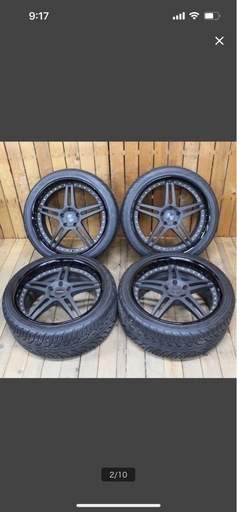 ハイパーフォージド22インチタイヤホイール