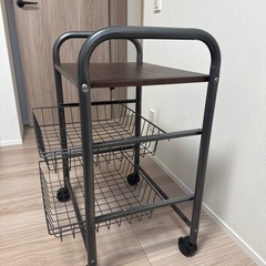 キャスター付き収納ワゴンの画像