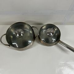 J.A.HENCKELS ヘンケルス Milano Series ミラノシリーズ 片手鍋 両手鍋 2点セット ステンレス の画像