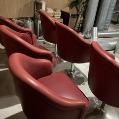 イス　6脚　スナック　バーの画像