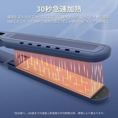 新品 ストレートヘアアイロン 230℃の画像