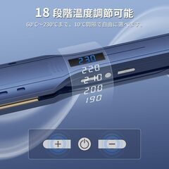 新品 ストレートヘアアイロン 230℃の画像