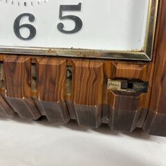 SEIKO セイコー 壁掛け時計 クォーツ QB507B 昭和レトロ の画像