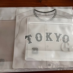 読売ジャイアンツ24年度ファンクラブ入会記念トートバッグほかの画像