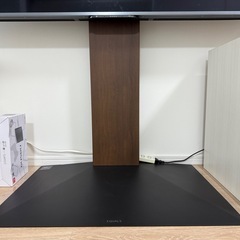 【美品】EQUALS WALL V3 ハイタイプ・テレビスタンド・ウォールナットの画像