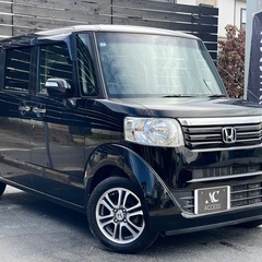 安心の総額表示！車検8年12月13日ホンダN-boxそのまま乗って帰れます両側電動スライドドアTVナビ黒内装の画像