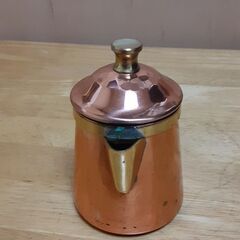銅製コーヒーポット　T-447の画像