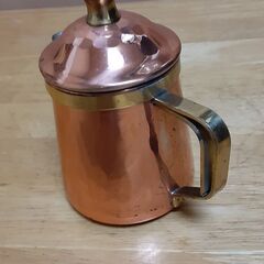 銅製コーヒーポット　T-447の画像