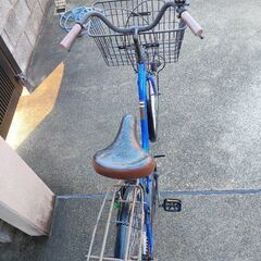 防犯登録致します。26インチ自転車の画像