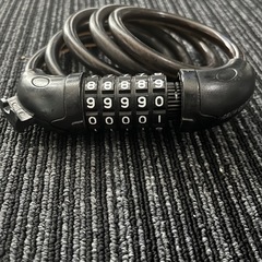 自転車 鍵 ロック チェーン バイク チェーンロック ワイヤーの画像