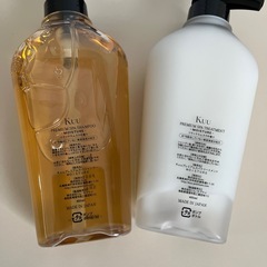 【美品】KUU プレミアムスパシャンプー＆トリートメントセットの画像
