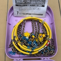 チェーン　タイヤ　軽四 　 雪道の画像