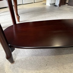 マルニ木工　ベルサイユシリーズ　猫脚センターテーブルの画像