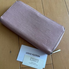 ルイヴィトン　長財布　レディース　ピンクの画像