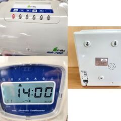 印字OK ミタ 電子タイムレコーダー mk-700 タイムカード リボンカセット付き 事務用品 mita 札幌 北20条店の画像